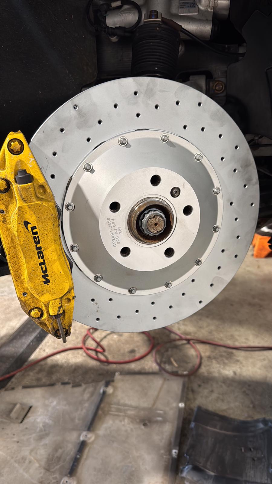 Brake replacement at NMD Automotive