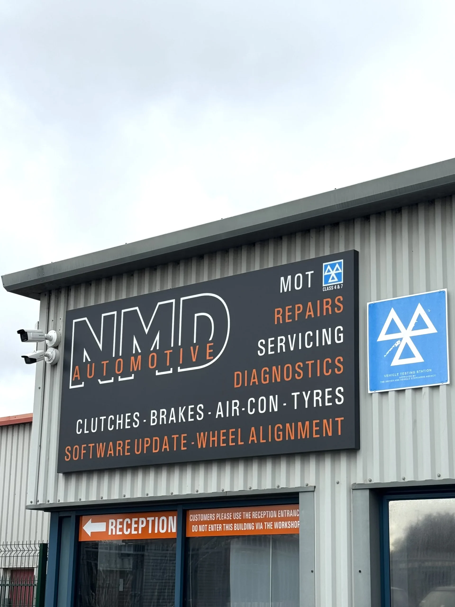 NMD Automotive workshop in Whitstable, Kent
