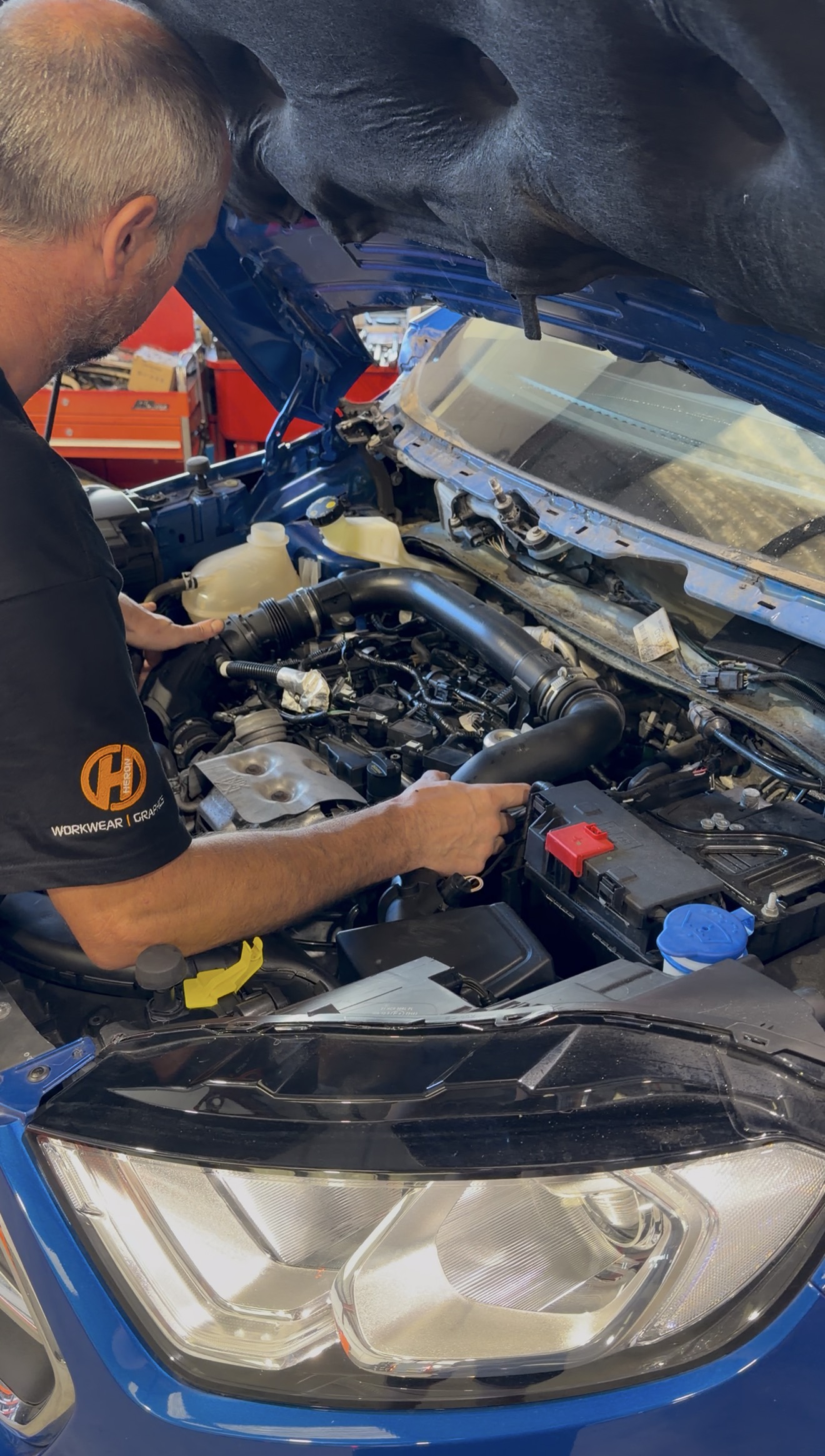 PureTech wet belt replacement at NMD Automotive Whitstable