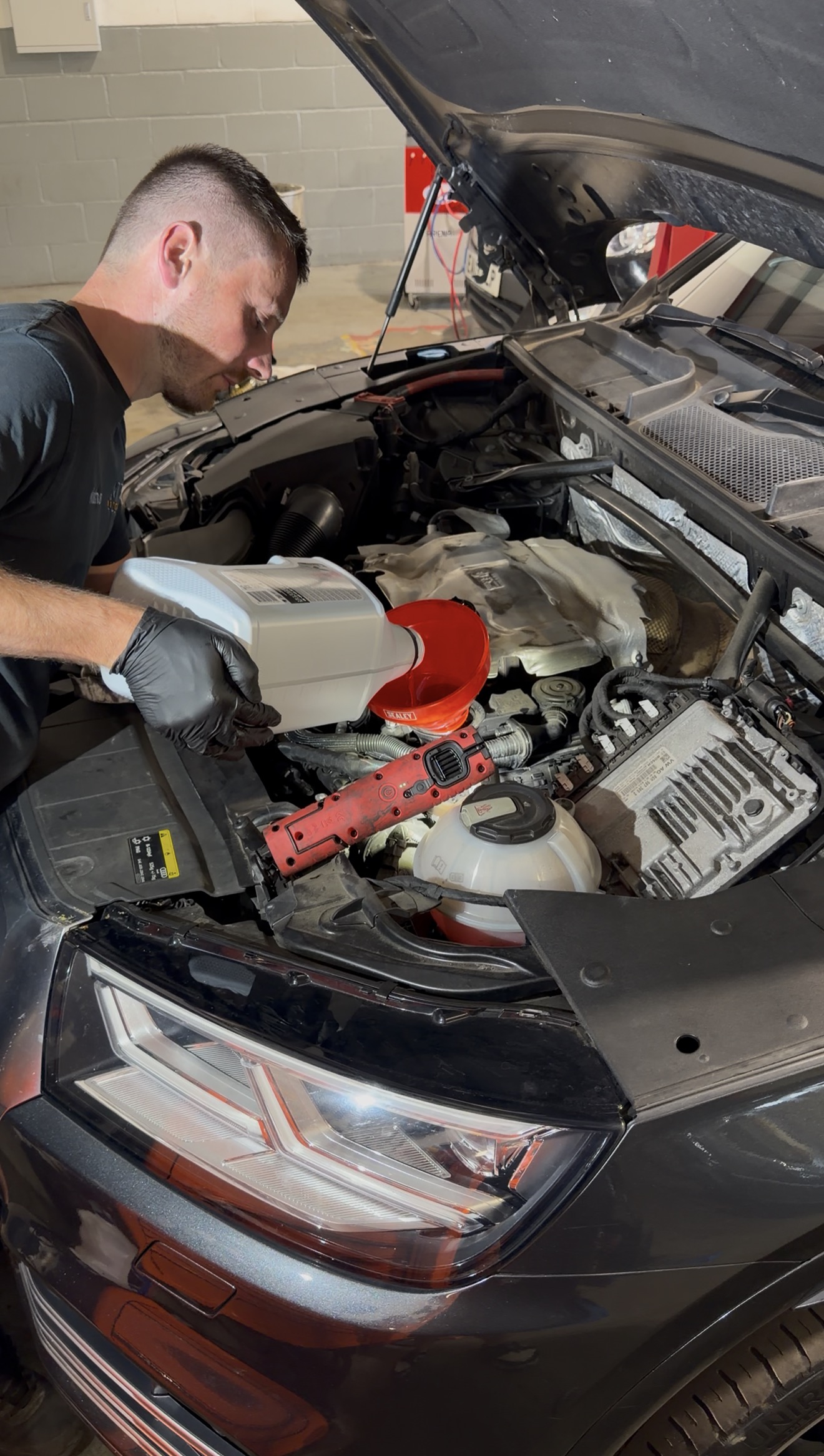 Car servicing at NMD Automotive