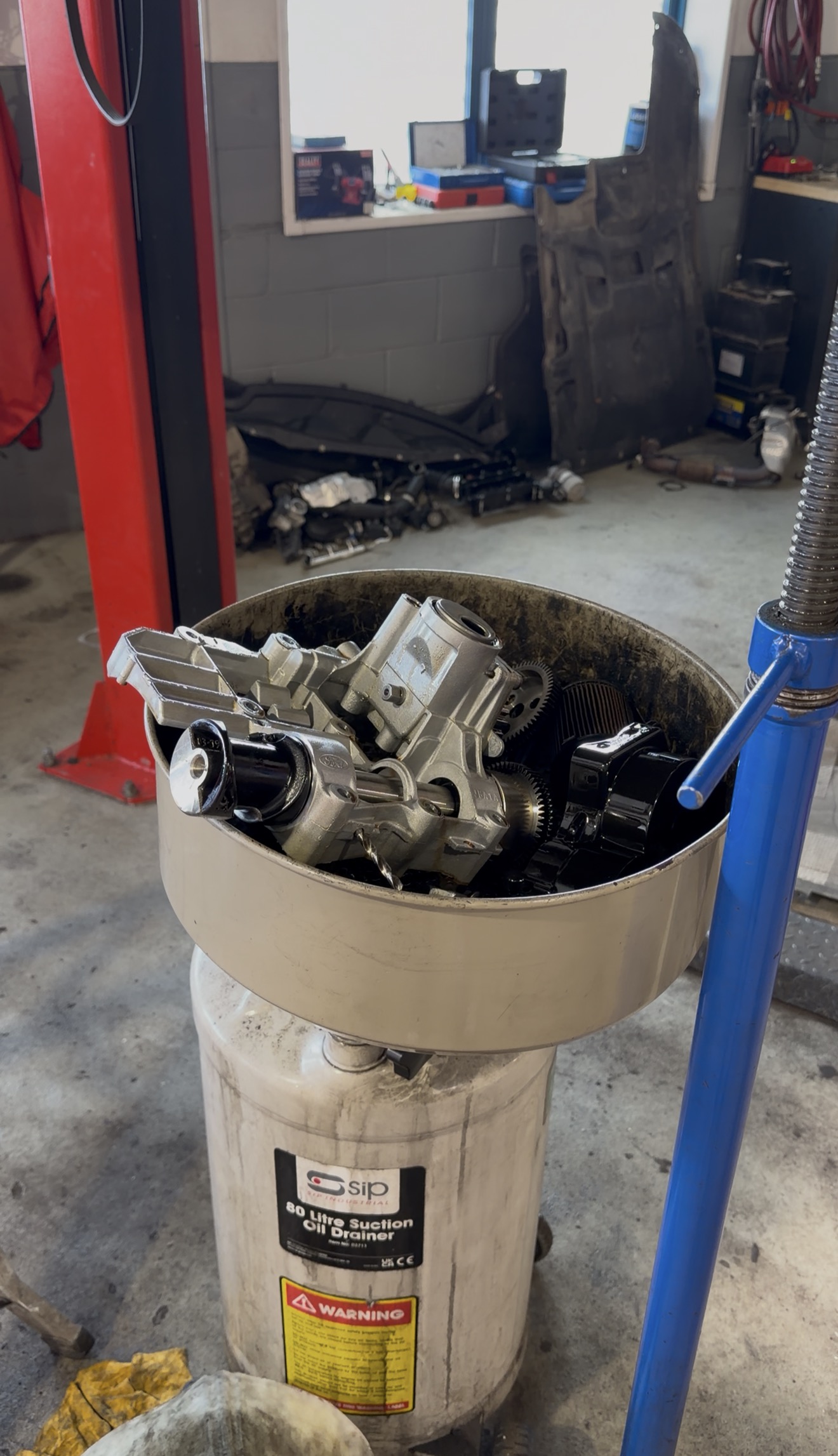 Ford Fiesta EcoBoost being worked on at NMD Automotive